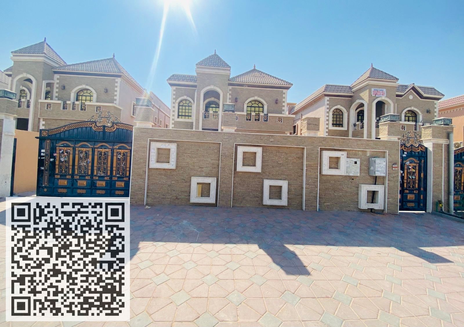 For lovers of luxury and sophistication, a villa for sale, residential/commercial, in a prime location near the hill and Ajman academies.