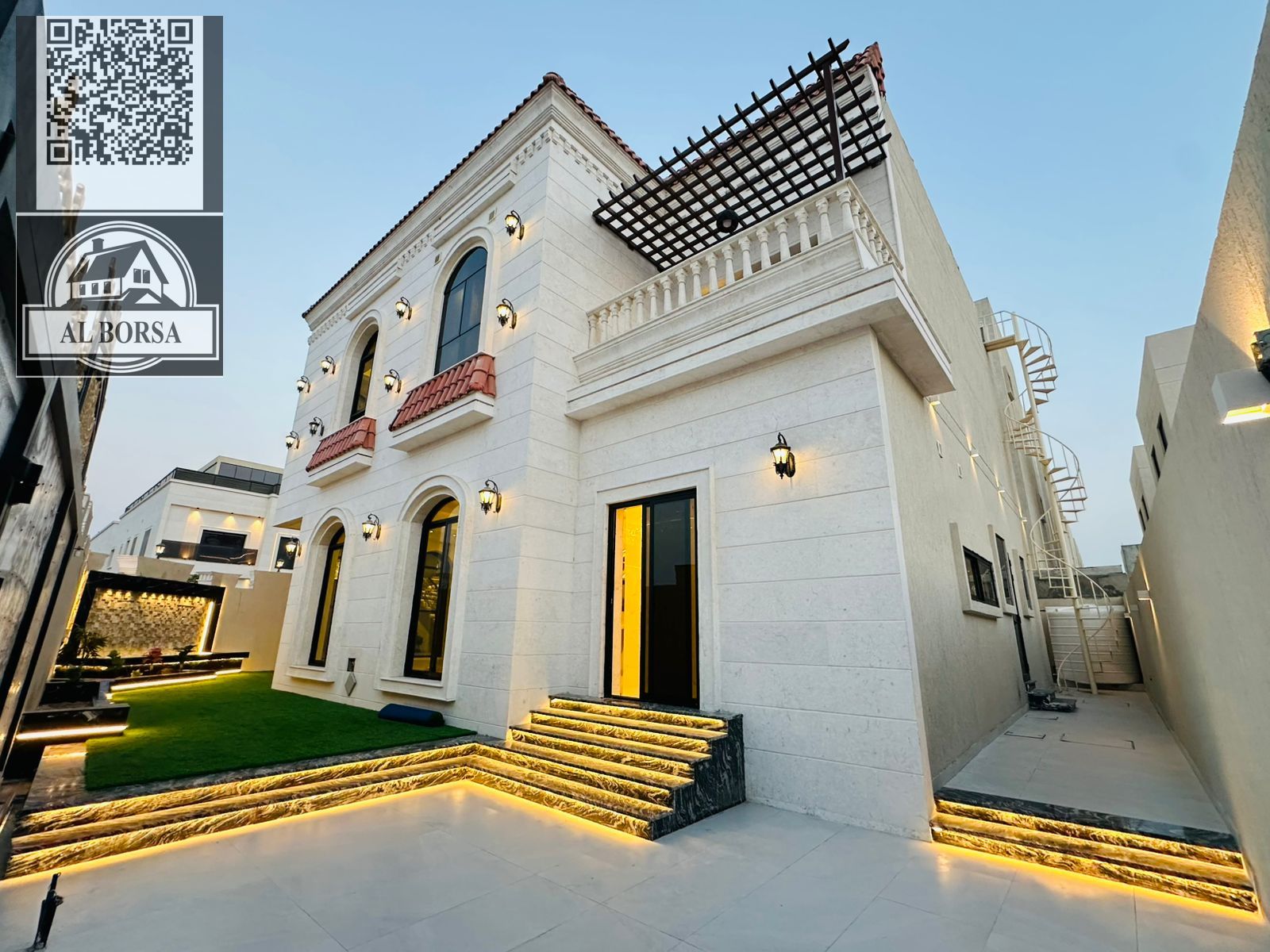 Corner Villa for Sale on Two Streets – Super Deluxe Finishing – Al Helio Prime Location | Spacious Areas | Luxurious Design Villa Details: Total