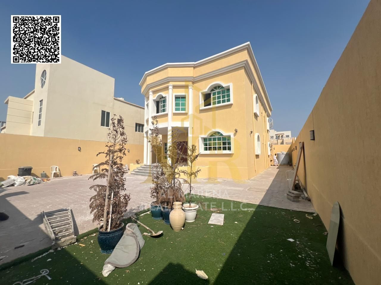 Villa for sale in the Emirate of Ajman in the Al Moyahat 2 area, a prime location very close to Sheikh Amar Street including electricity and water fre