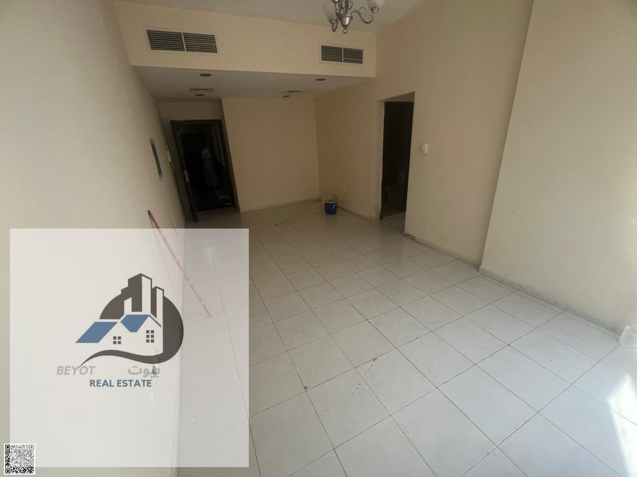 Two bedrooms and a living room for rent in Ajman alHamidiya, Garden City Towers