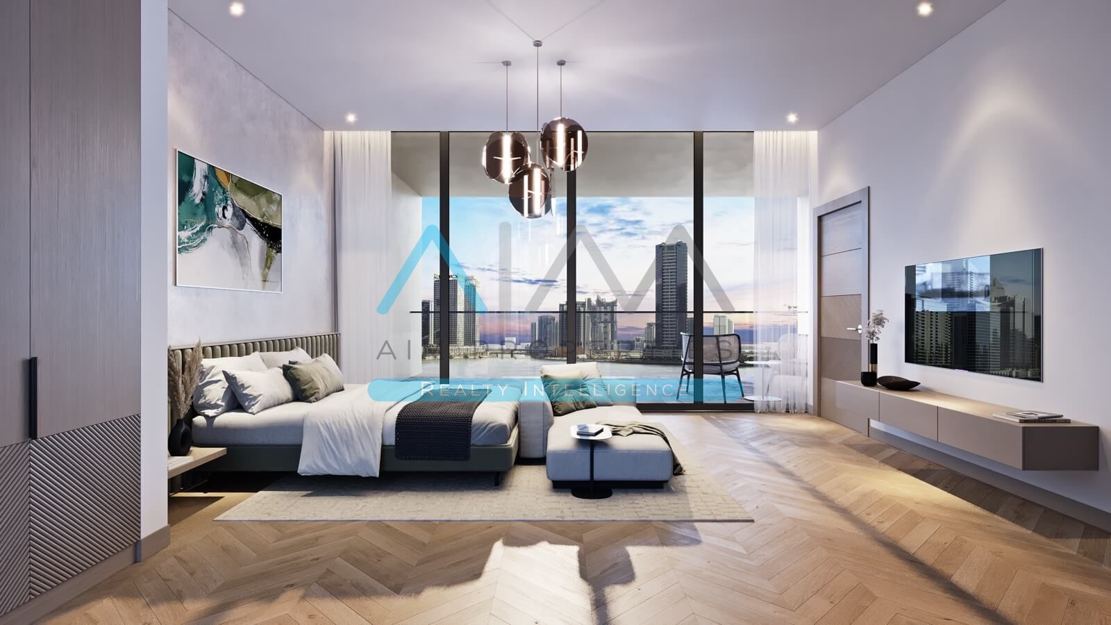 993 Sq. Ft | Only 40% Till Handover | 1-Bedroom Apartment for Sale in Peninsula 4, The Plaza – Business Bay