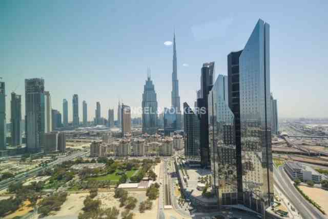 Burj View | Furnished | Modern Office | Rooms