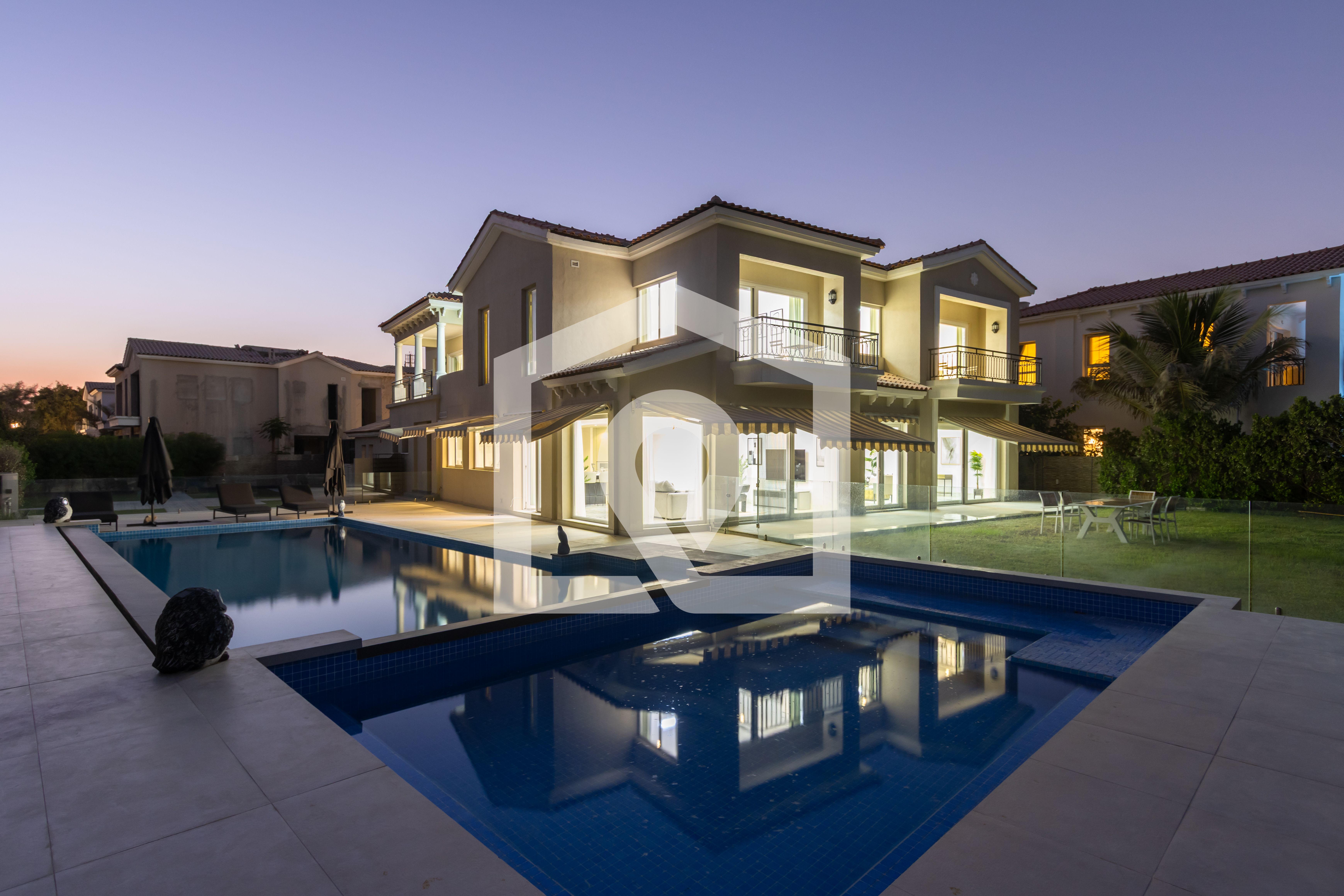 Exclusive 5BR Villa with Game Lounge, Garden & Golf Course View | Sundials Community
