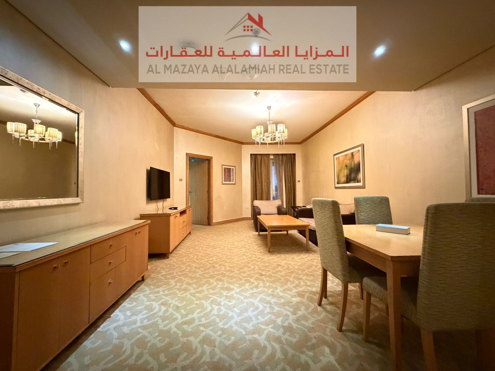 Brand new, fully furnished deluxe hotel apartment - monthly rent - all bills and services included - Al Khan - Sharjah
