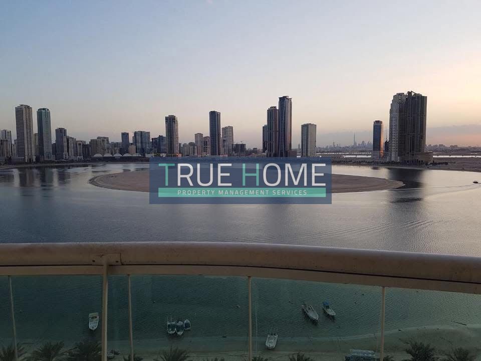 Full Lagoon View – Luxury 3-Bedroom Apartment for Sale in Al Rand