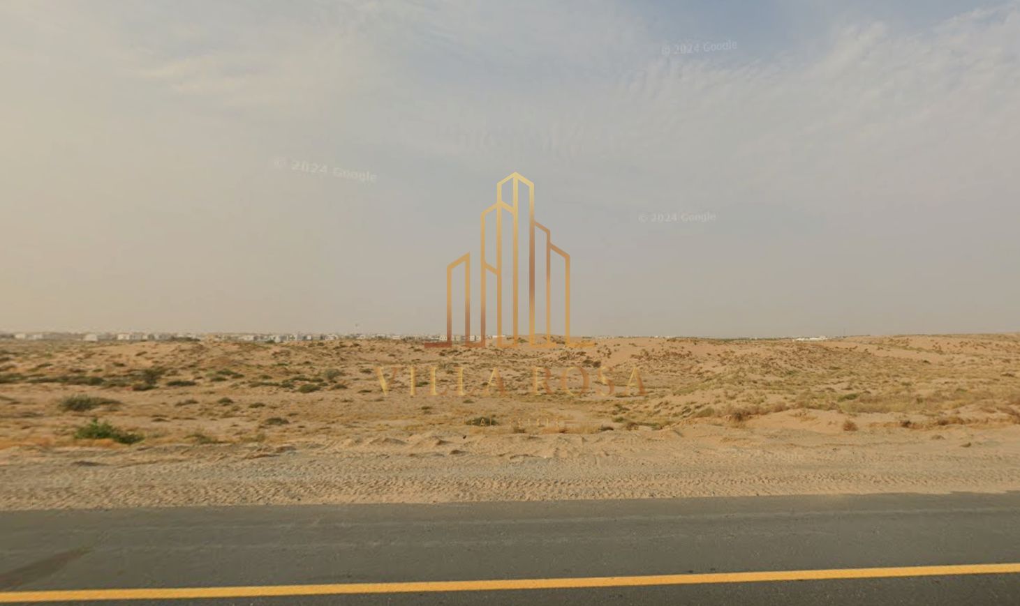 Commercial land - prime location - on Khor Fakkan Road - permit - G+P+3
