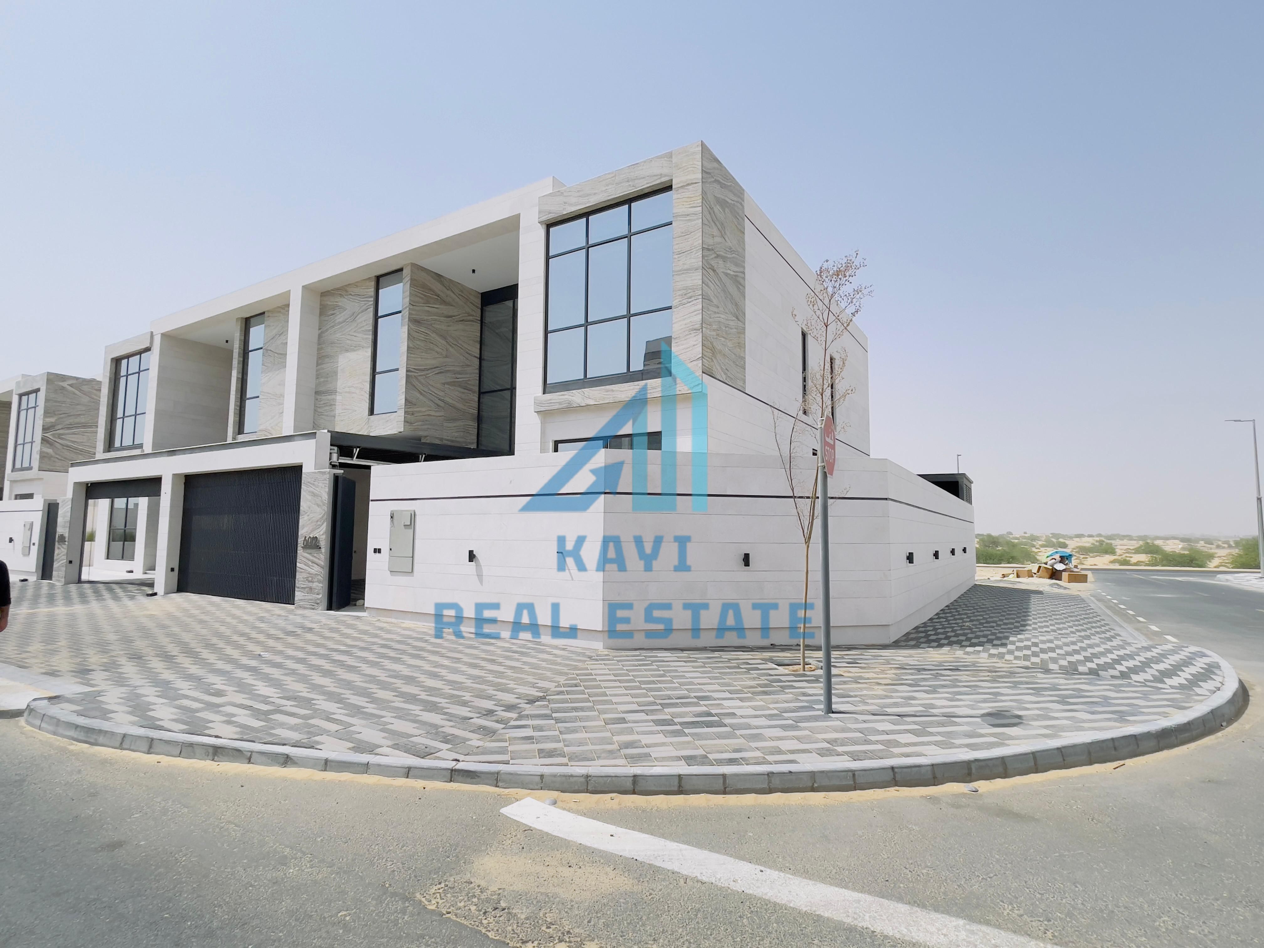 Luxurious 5 BHK Corner Villa with Private Pool for Sale in Hoshi, Sharjah