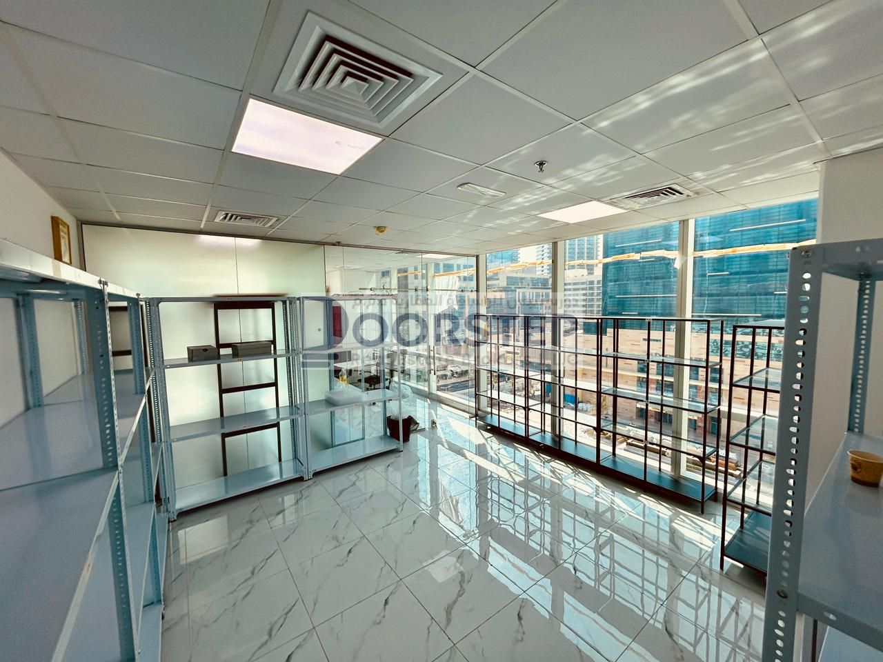 Fitted Office 512sqft 2 Glass partitions for Rent