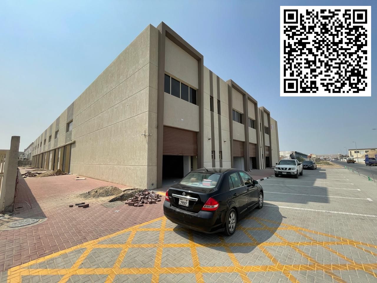 Warehouse for Rent Area: 2,433 sq. ft. Annual Rent: AED 110,000