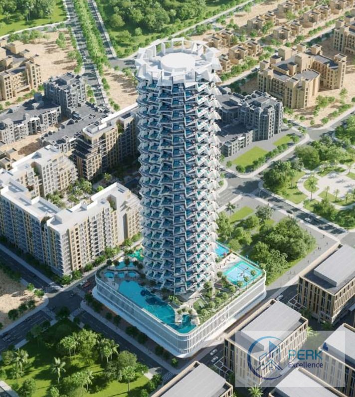 High-Floor 1-Bedroom Apartment | Private Pool | Binghatti Phantom, JVC
