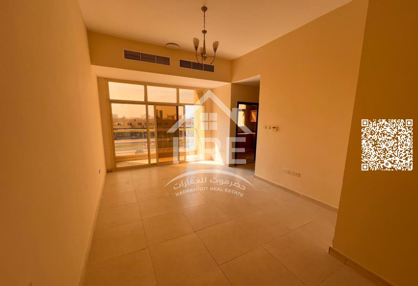 One bedroom and living room for rent in a prime location in Al Jurf 2 – behind Delta