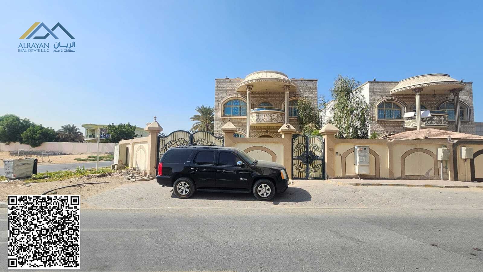 Luxury villa for sale in Al Rawda 3 - Ajman, super deluxe finishing with luxurious stone and marble guarantees you unparalleled luxury!