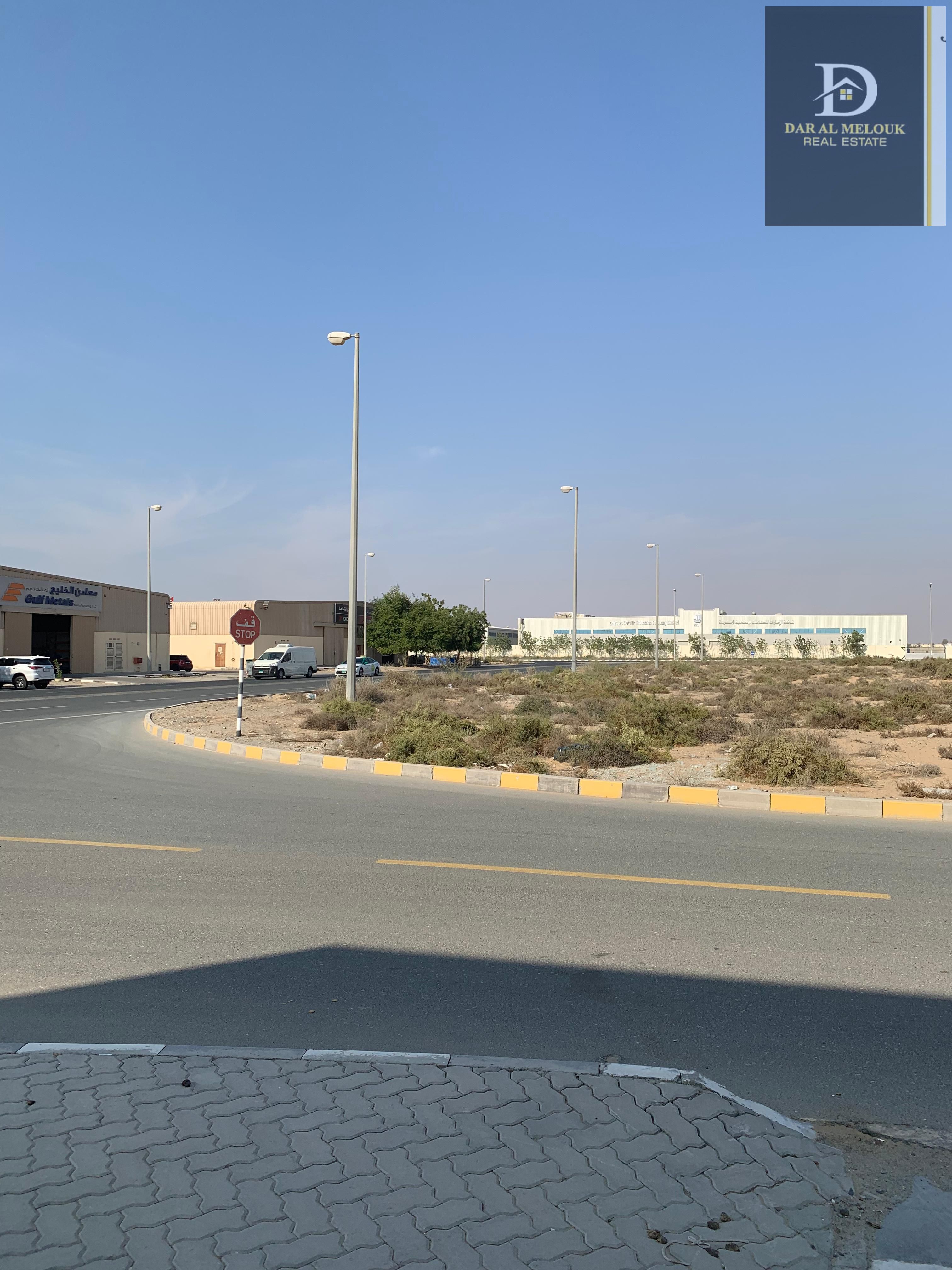 For Sale – 4 Adjacent Industrial Plots with Freehold Ownership for Arabs and 99 Years for Non-Arabs – Emirates Industrial City