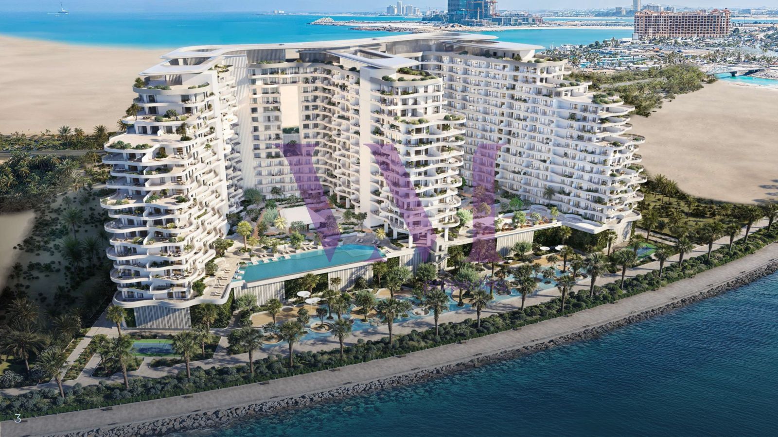 3BR Beachfront Lifestyle | Miraggio, Al Marjan