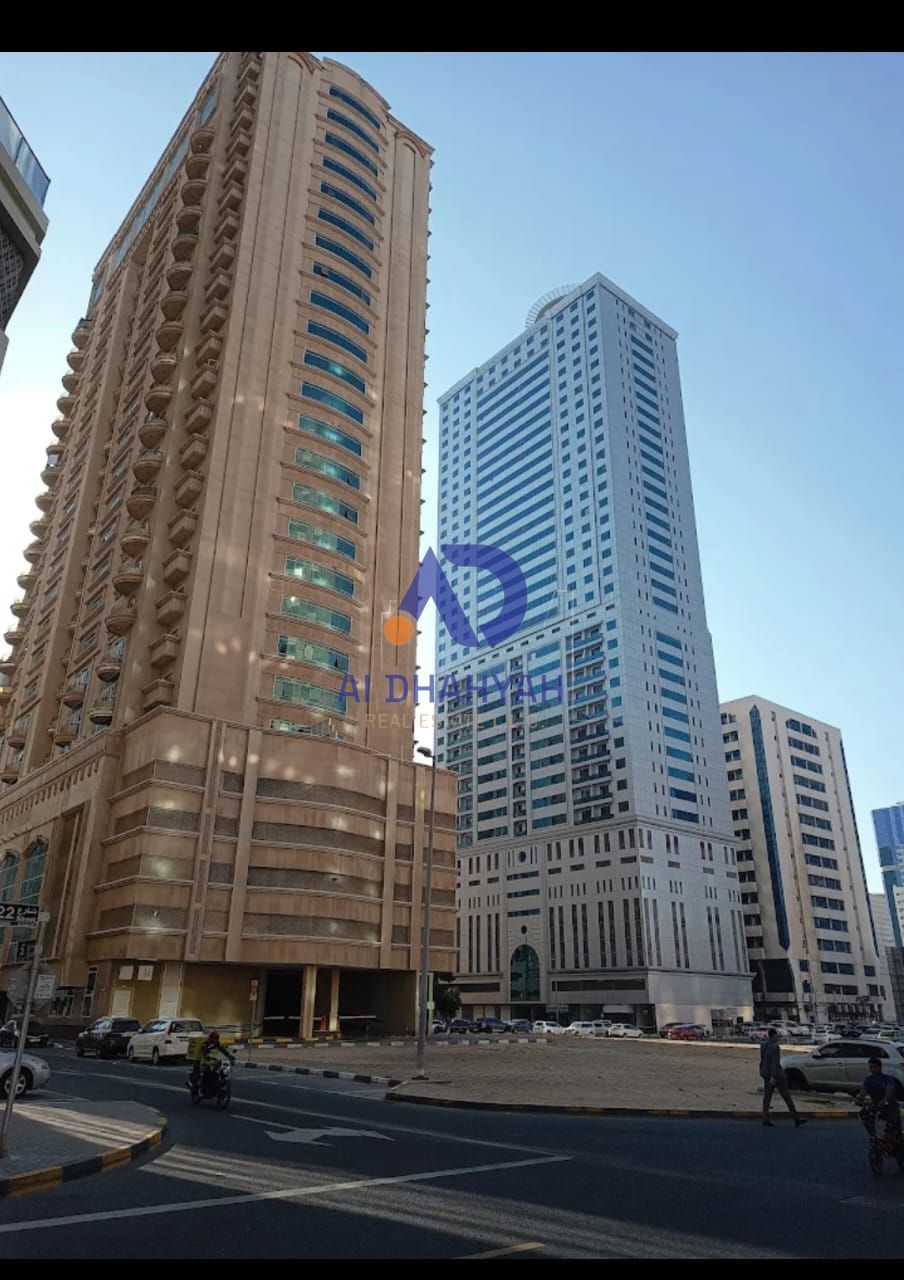 Prime Location Luxury: Chiller Free 2 BR + Maid's Room - Near Sahara Center