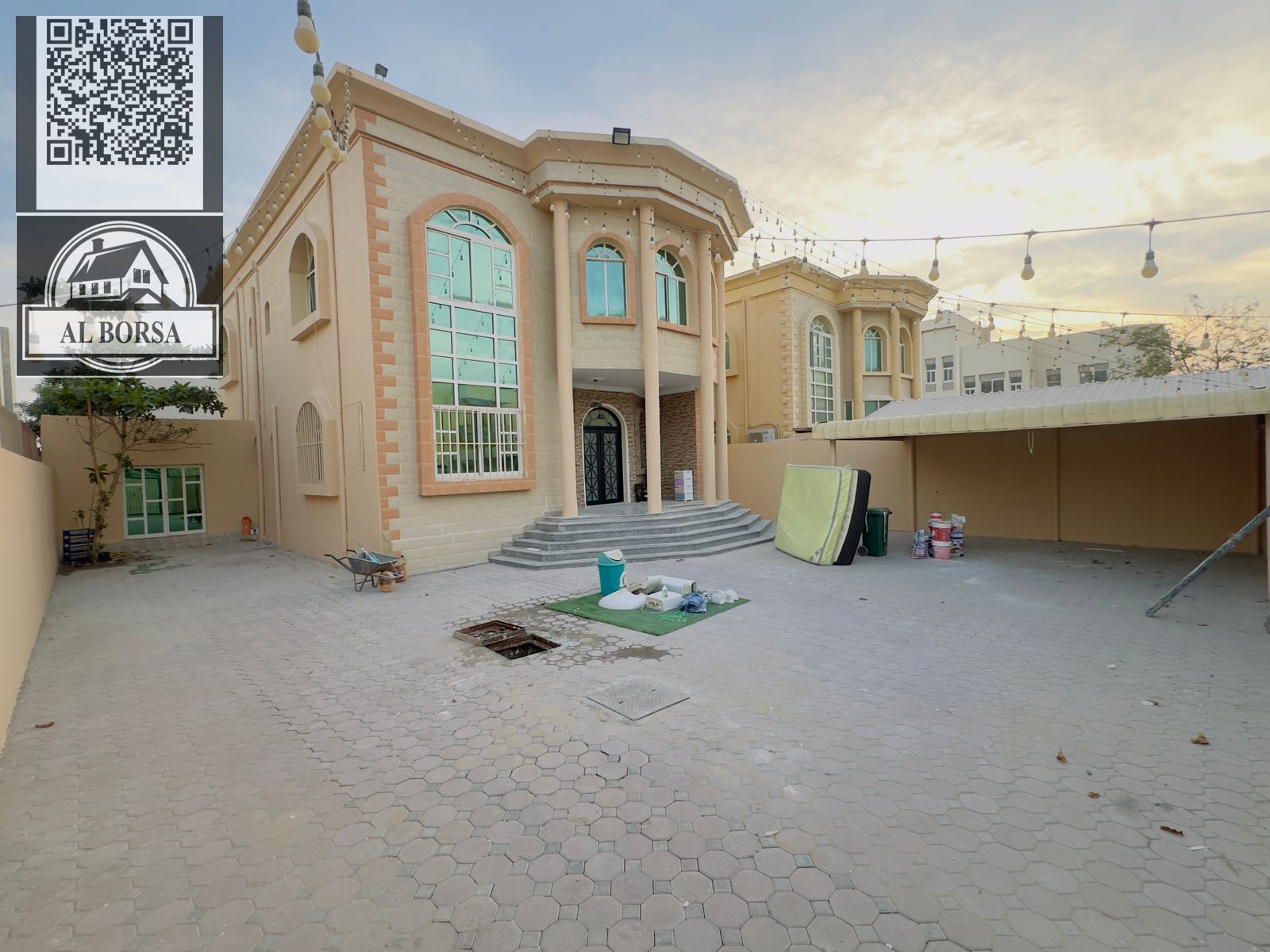 Classic Villa for Rent in Ajman - Al Muwaihat 1 5 Bedrooms, Living Room, Majlis, and Large Yard