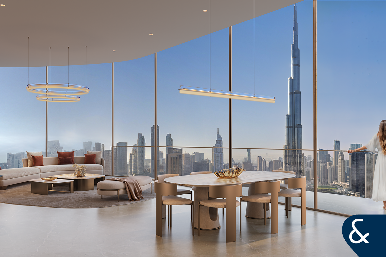 3 Bed + Study | Burj Khalifa Views | Corner