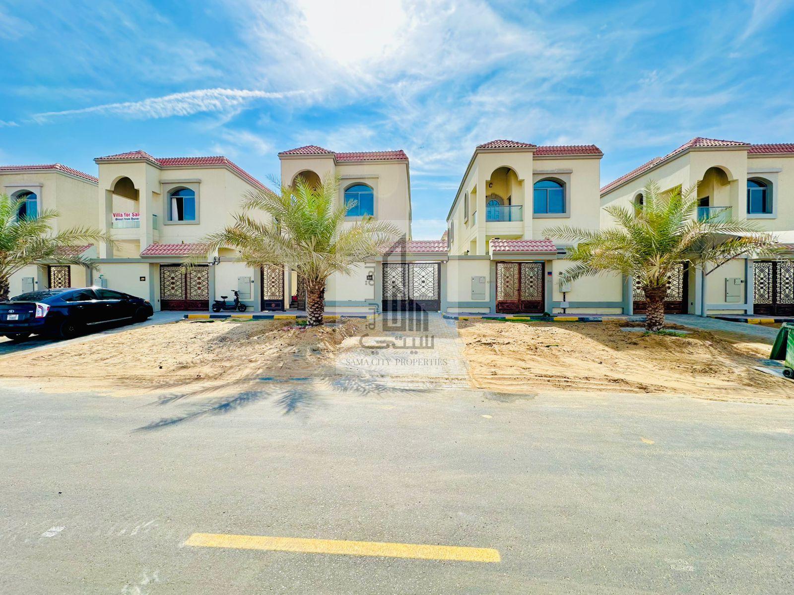 Villa for sale ready to move including water, electricity, air conditioning