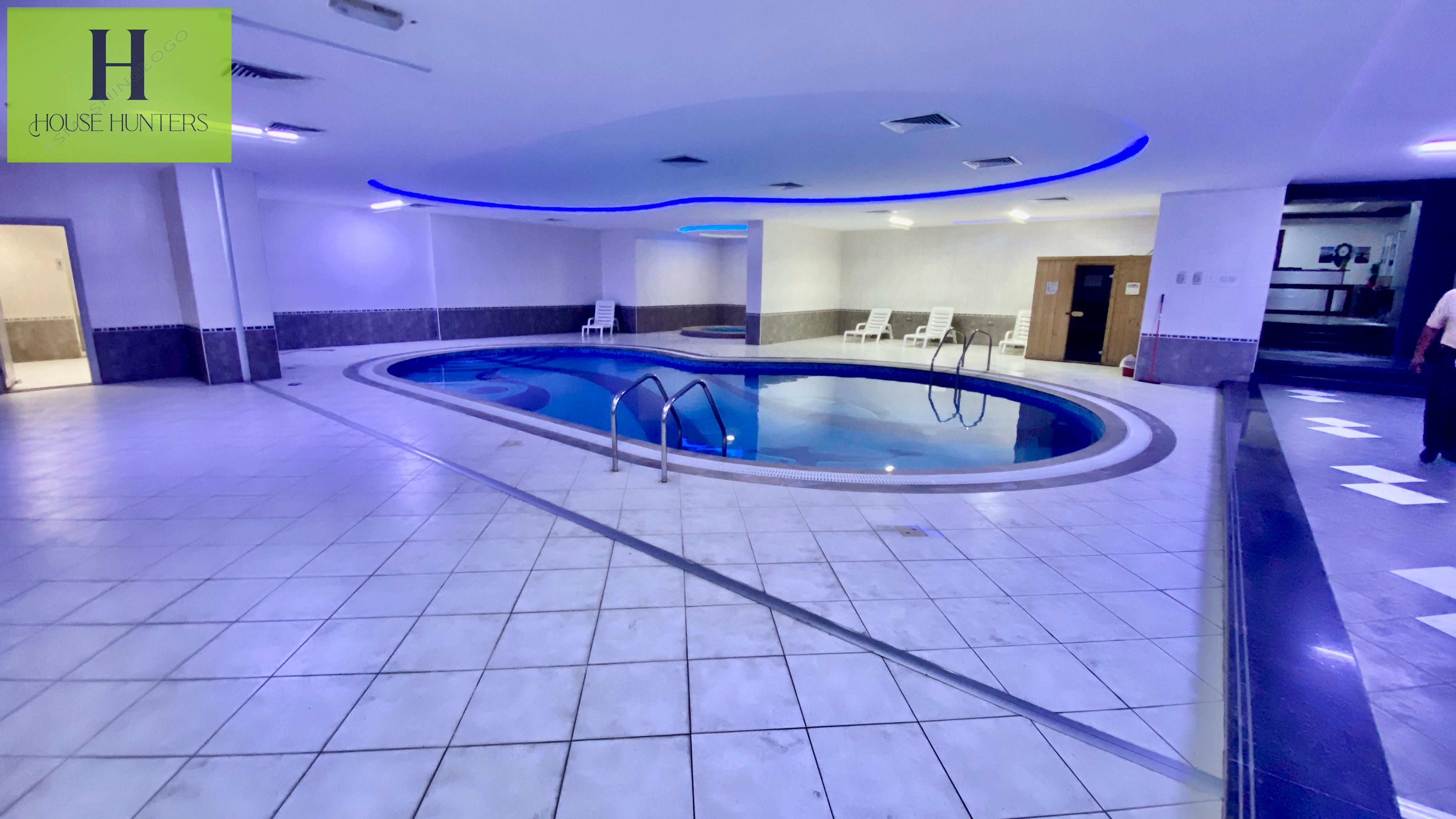Spacious | 3bhk | 2balcony | maid room| parking | gym+pool |