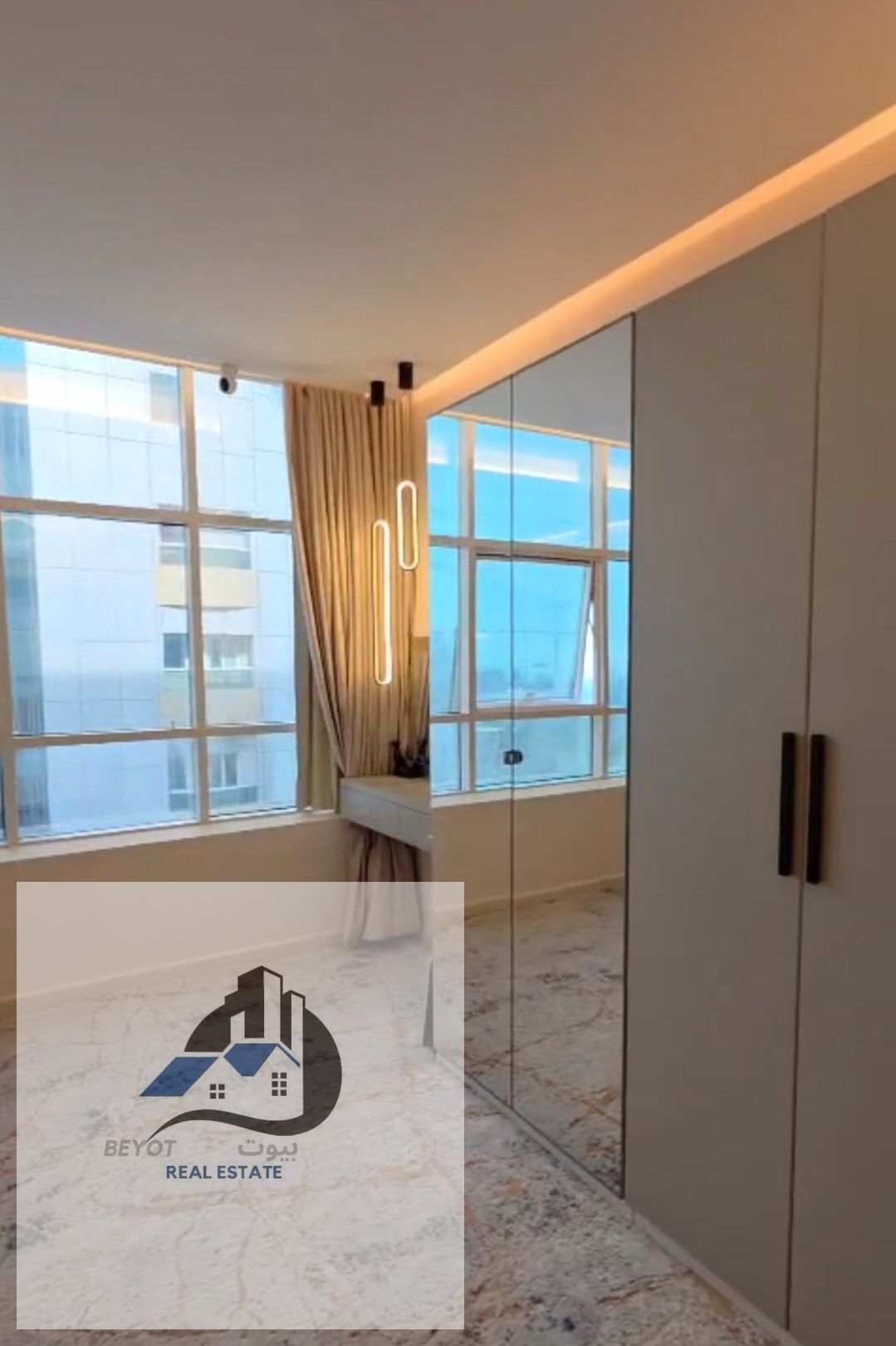 Luxury Smart 1BHK for Annual Rent – Orient Towers A fully smart apartment with a premium hotel-style design, offering modern comfort and an elegant living experience.