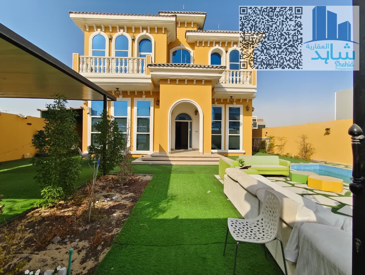 Luxury 5 Bedroom Villa with Maid’s Room & Swimming Pool – Hoshi, Sharjah – 200K