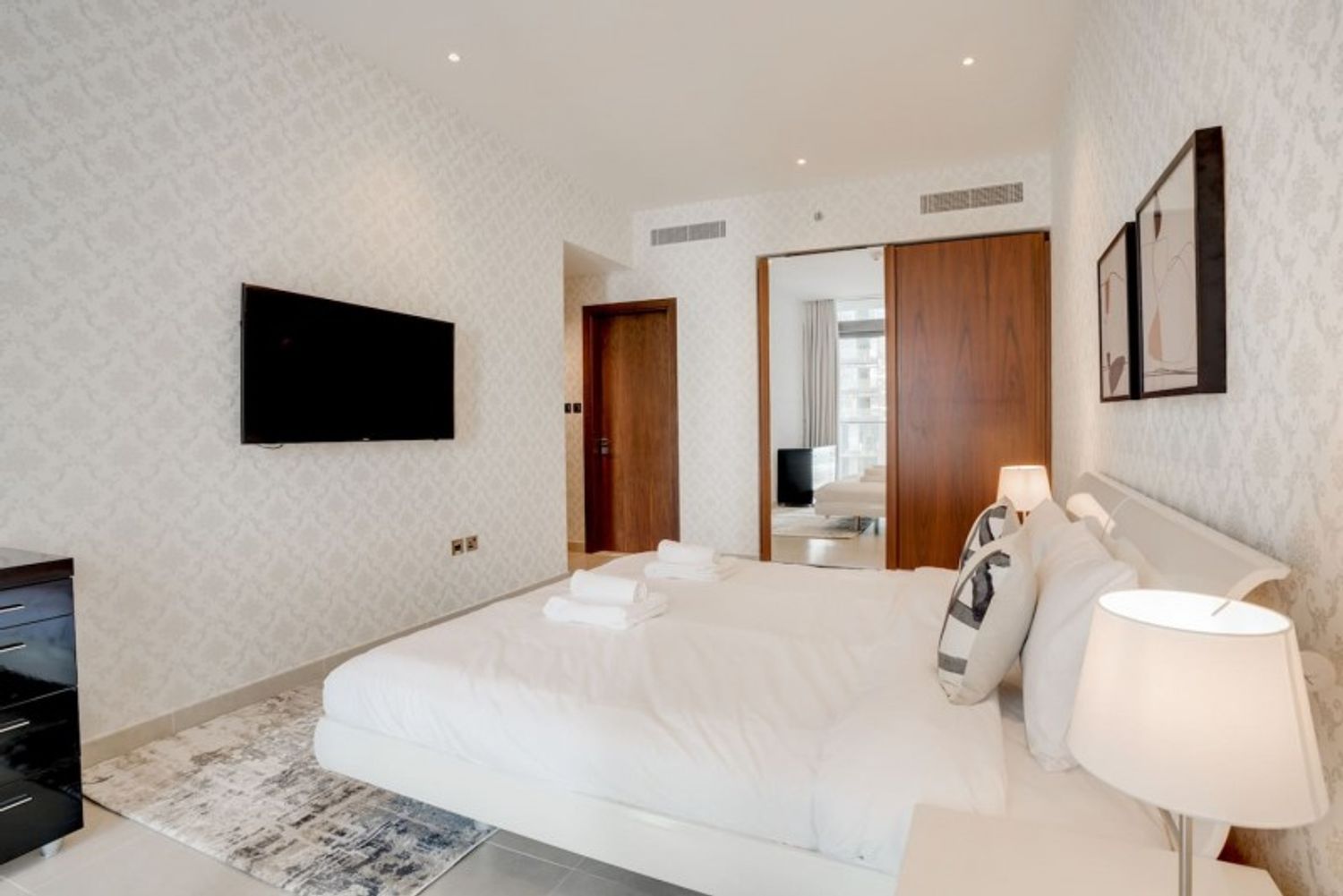 Furnished| High Floor| Partial Marina View| Vacant