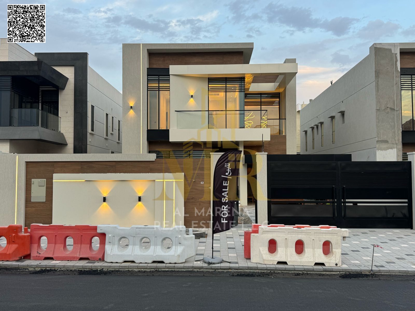 A luxurious villa in Al Rawda 1 | 5 master rooms + two halls + council | Area 5700 feet | The price 3,300,000 includes electricity, water and air cond