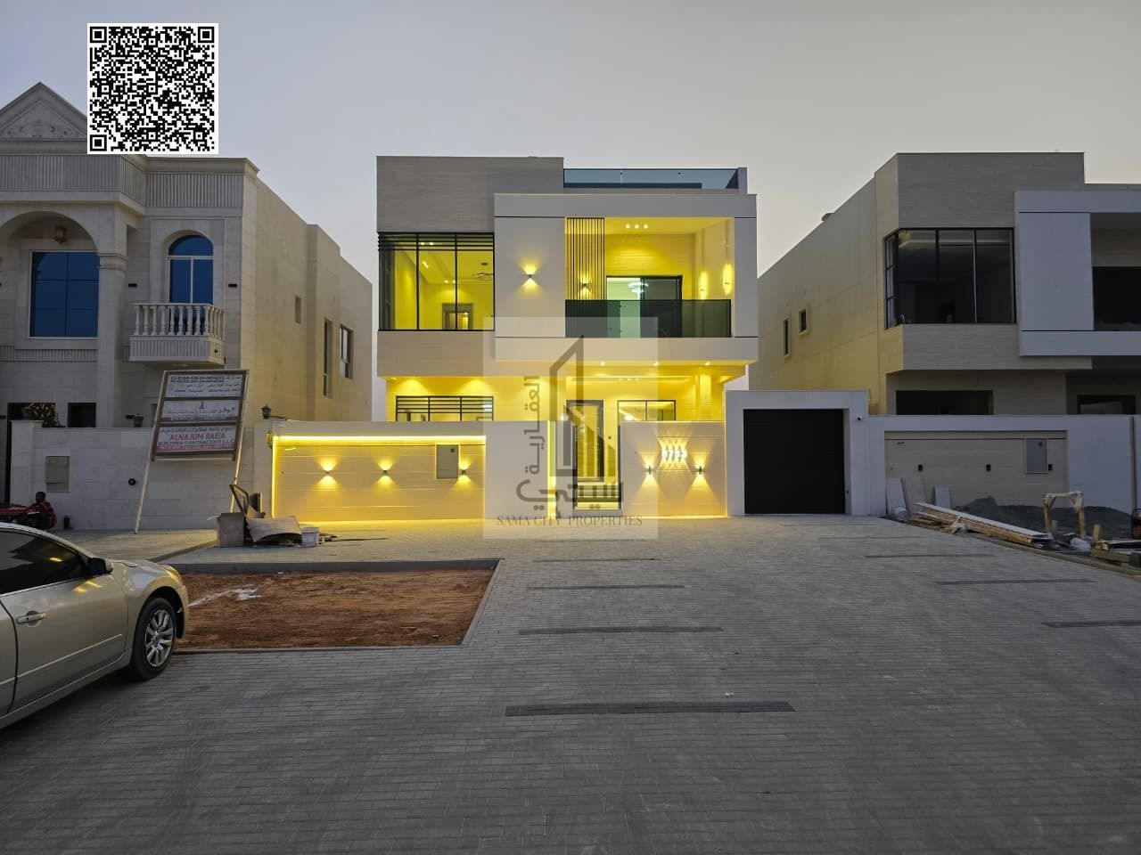 Luxury villa with no annual fees, freehold