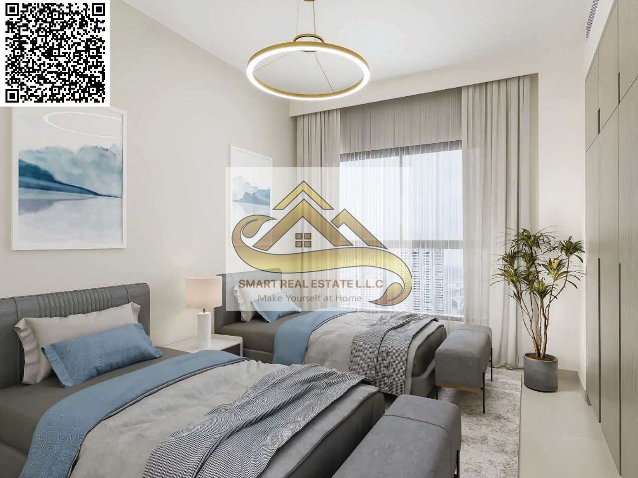 Modern 2BR Apartment in Oasis Towers