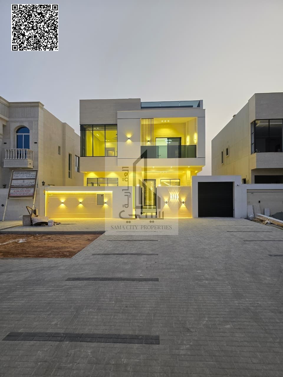Luxury villa with no annual fees, freehold