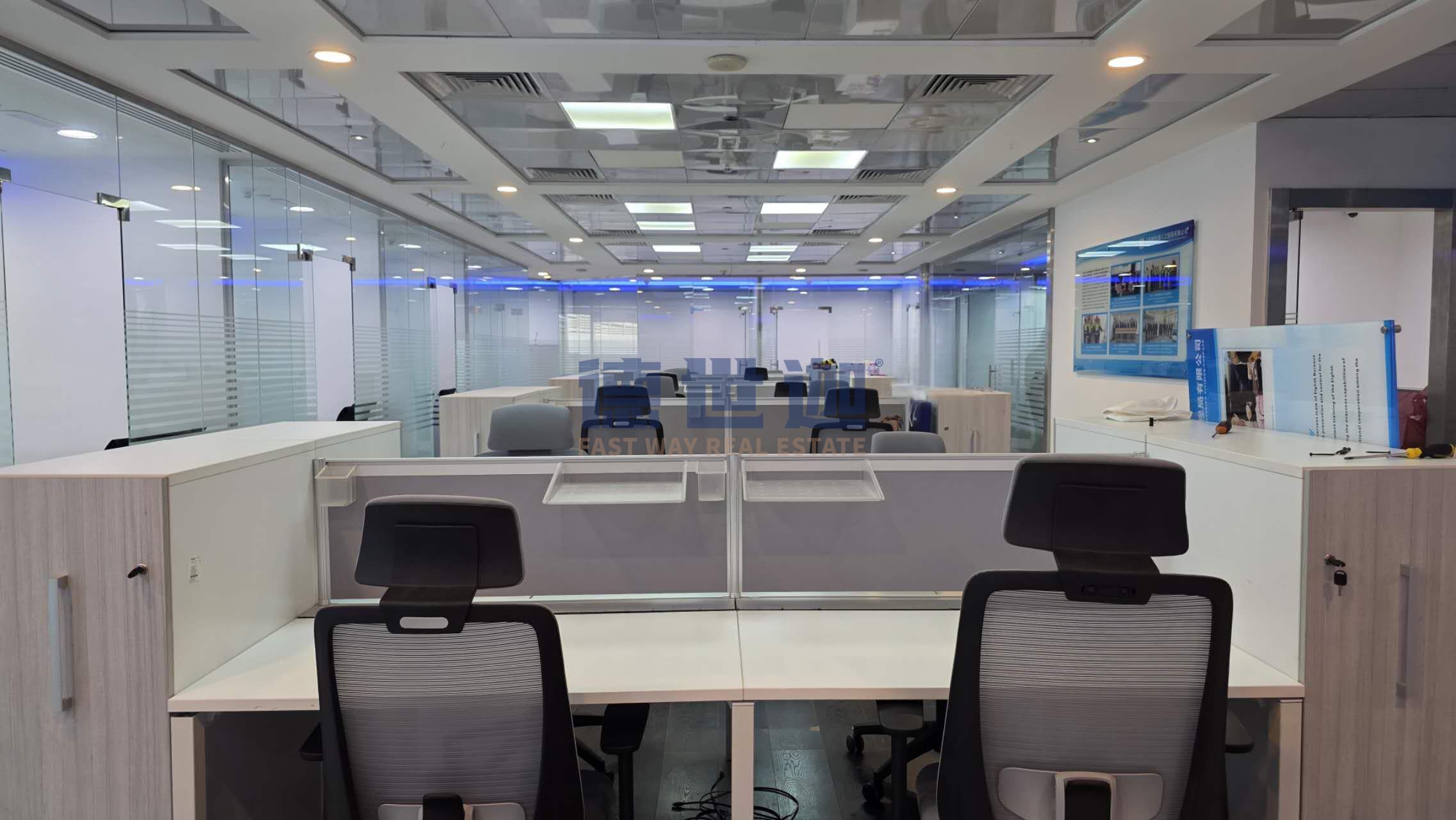 3-Office Space Connected | Furnished | High Floor