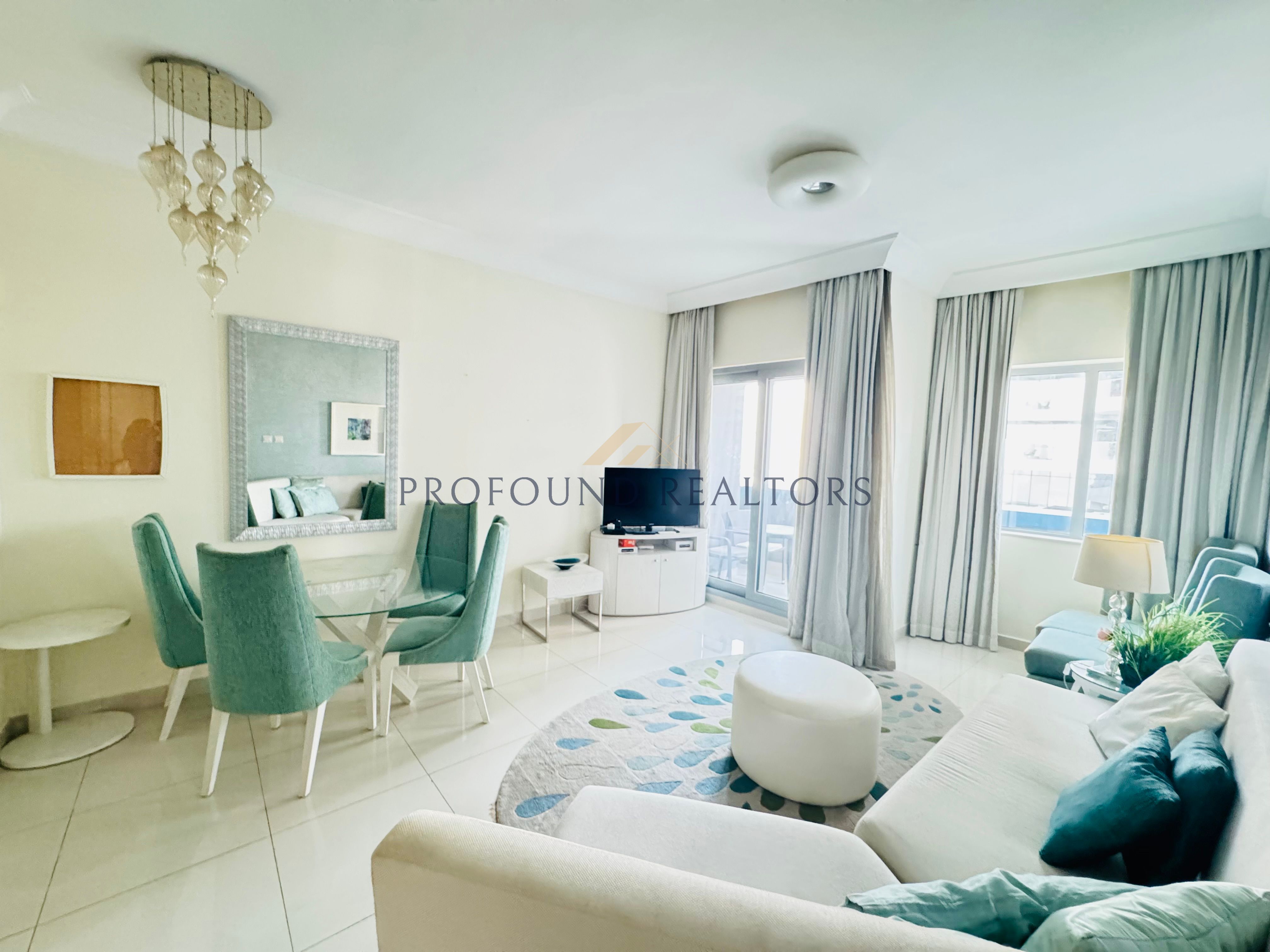 Vacant I Furnished 1BR I Store room I Balcony