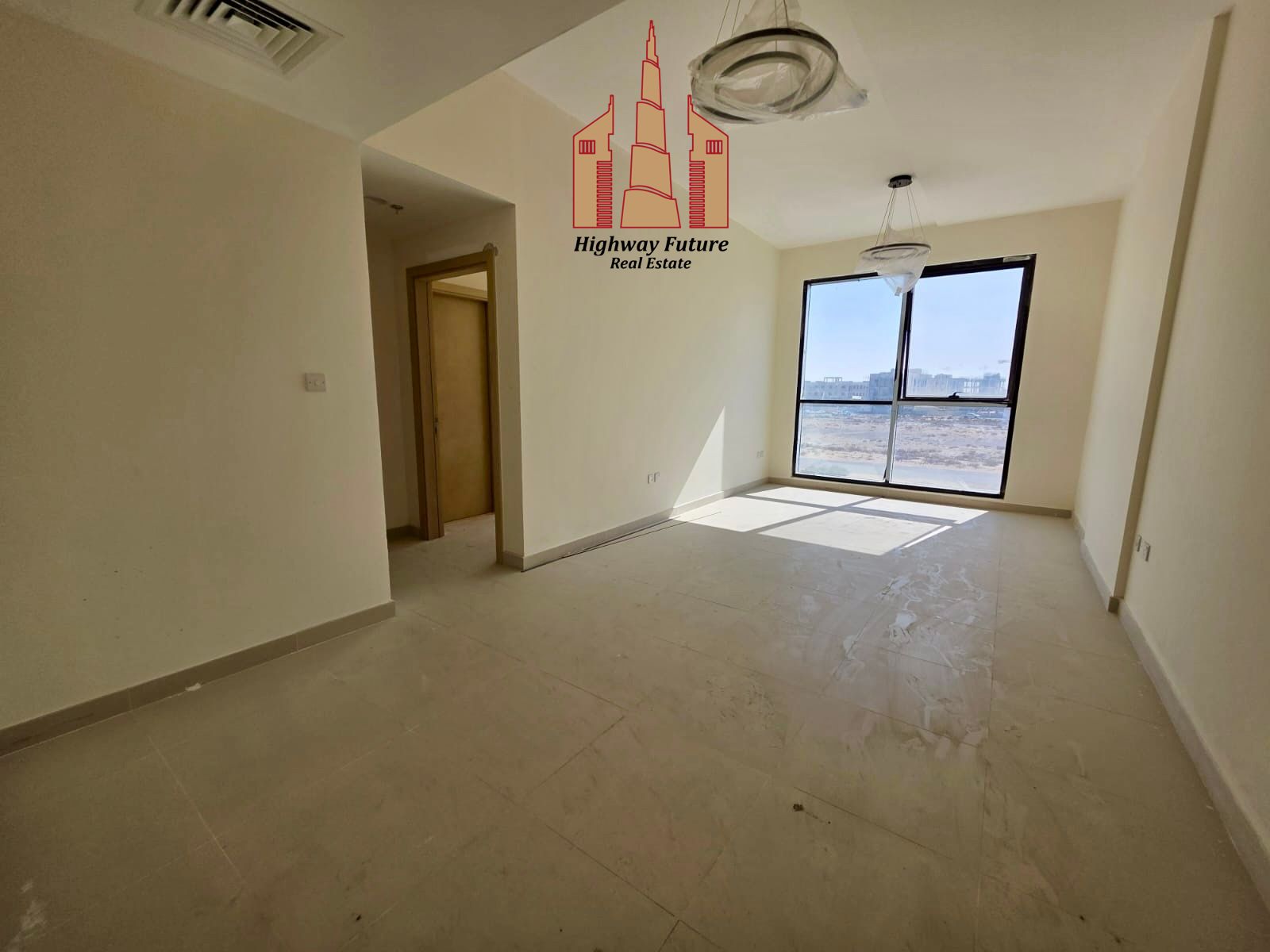 Brand new 1bedroom hall with balcony wardrobe open view free parking near Victoria school 55k