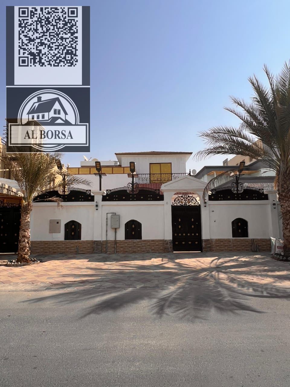 Villa for rent, ground floor and roof in Al Rawda 3, Ajman, consisting of 6 master bedrooms, a majlis and a hall