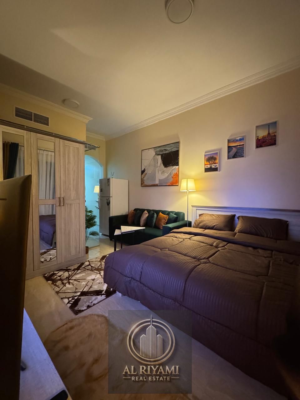 For Rent – First-Tenant Studio with Balcony and All Bills Included in Al Jurf 2, Ajman