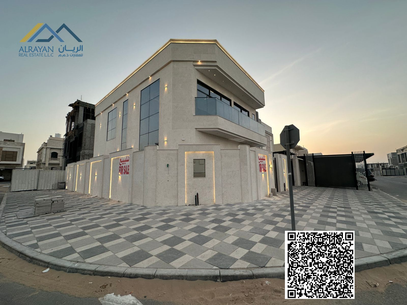 Includes registration and ownership fees, corner plot on two streets with easy bank financing facilities.