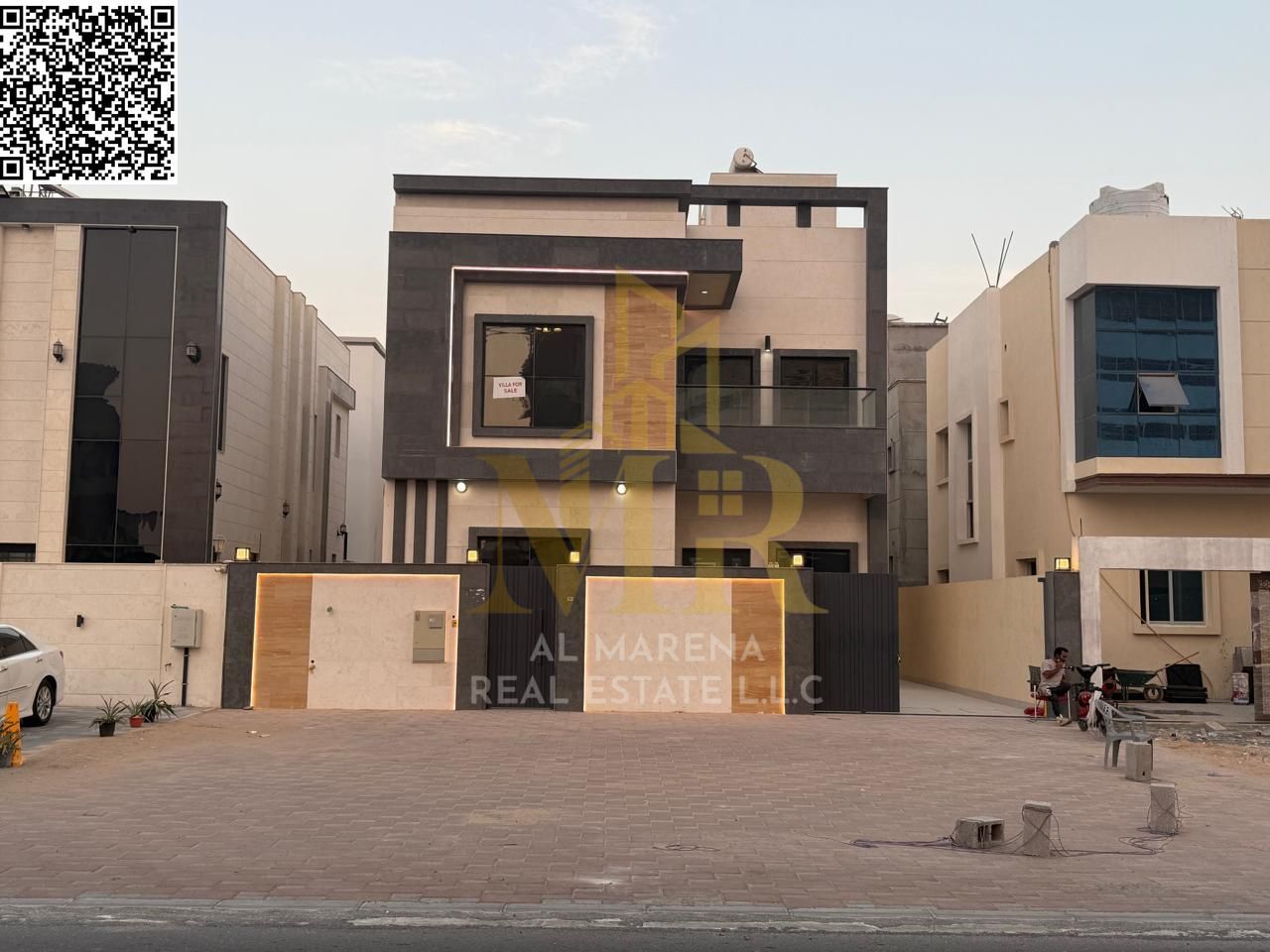 Luxury Super Deluxe Villa for Sale in Al Helio 2, Ajman, with Electricity and Water Included