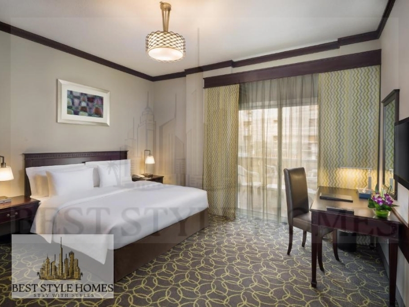 3 MONTHS STAY, One Bedroom Hall, Monthly Payments, Fully Furnished Hotel Apartment