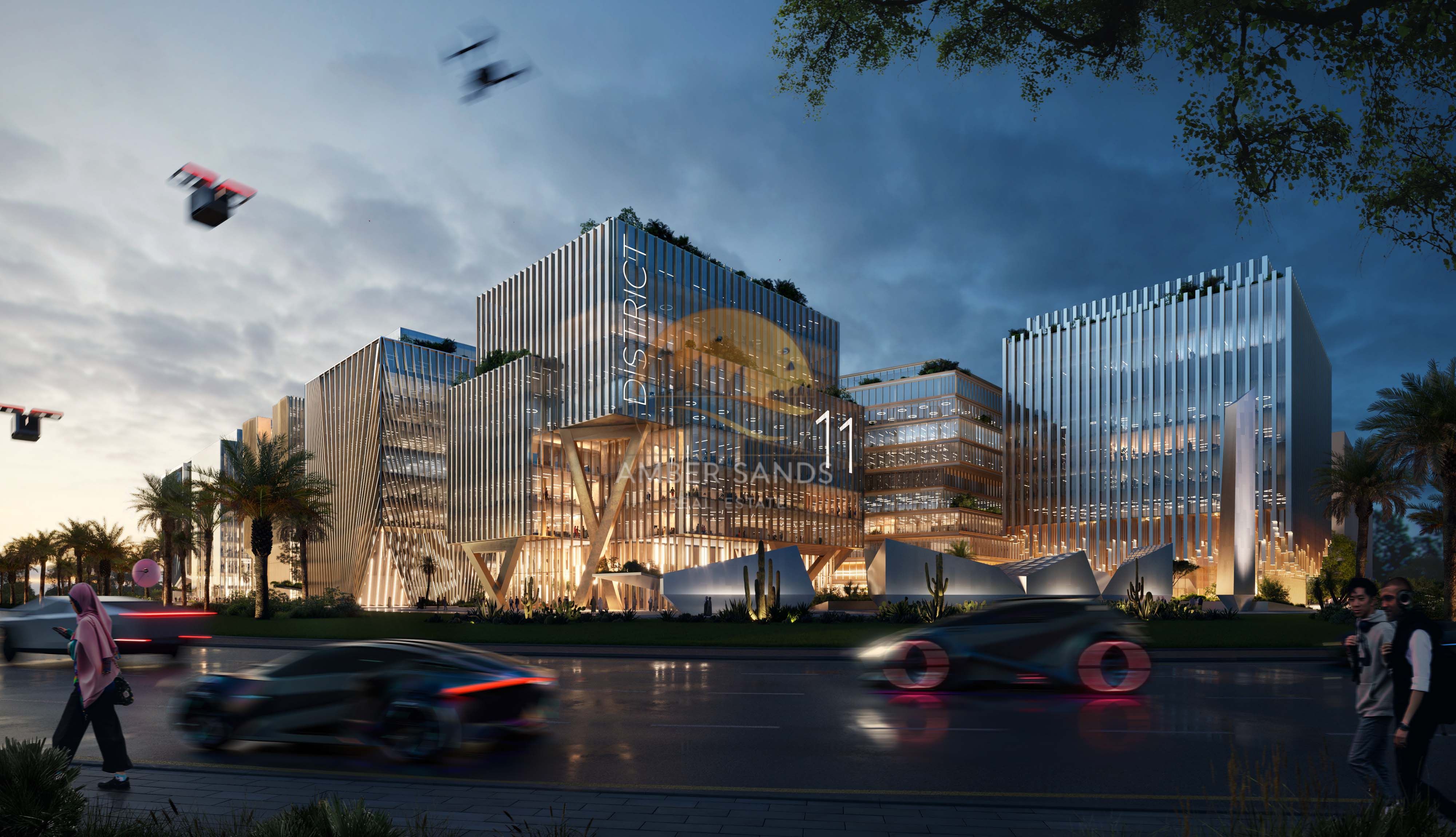 AI-Designed Smart Business Hub | 1% Monthly | Premium Commercial Office