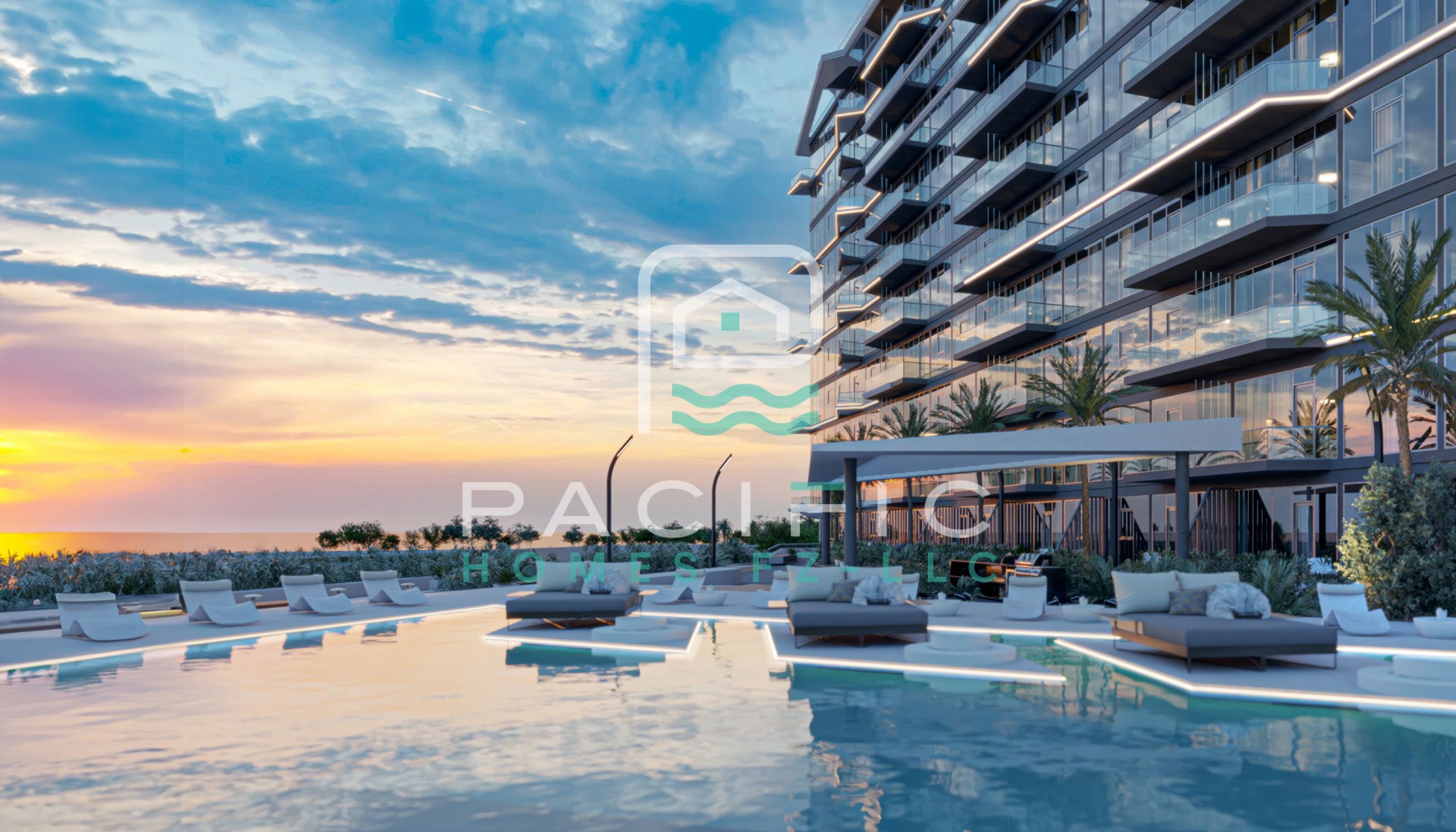 1BR Modern Suite | The Edge, Mina Al Arab