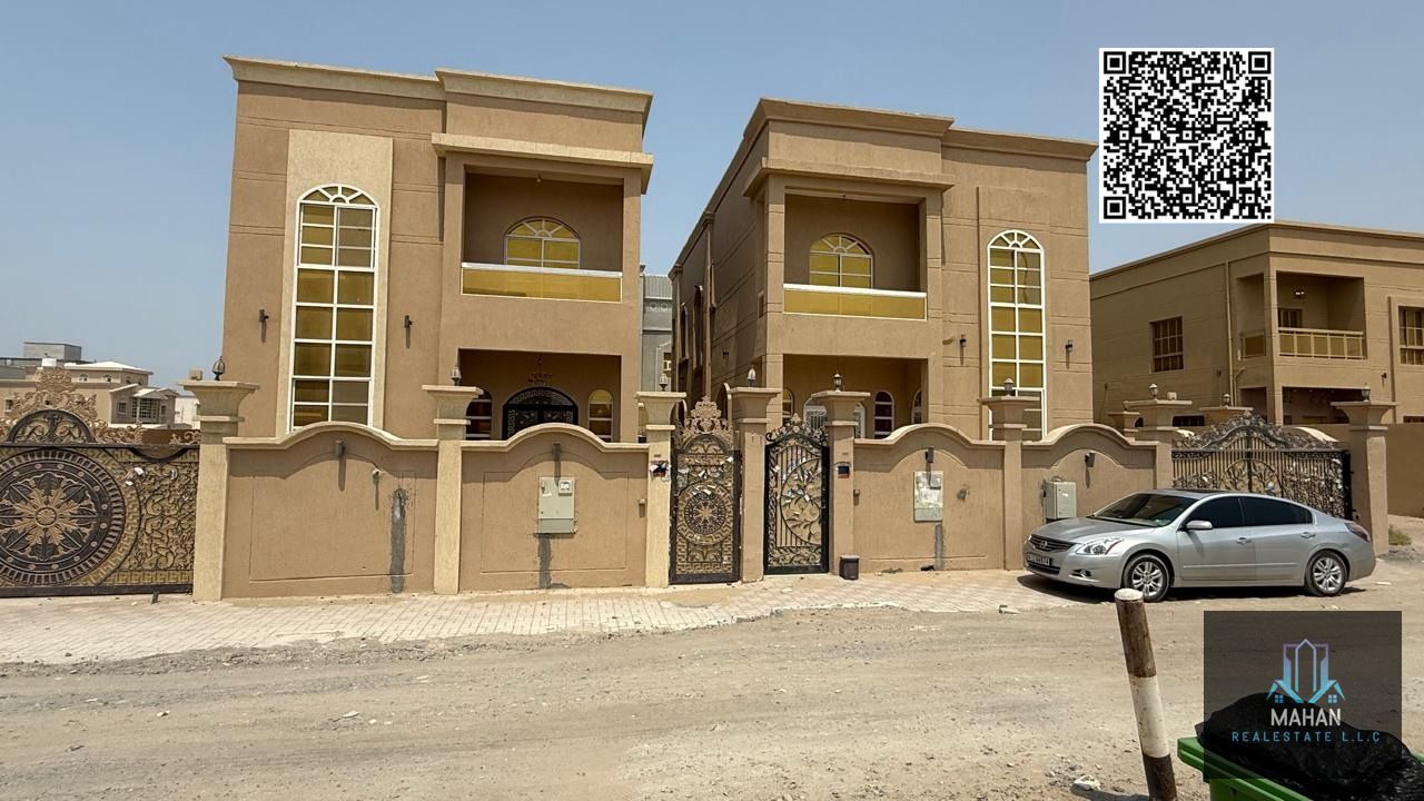 Luxury villa for sale in Al Rawda 1 – Ajman, one of the most desirable residential areas known for its peaceful atmosphere, elegant surroundings, and excellent accessibility to major roads and essential services