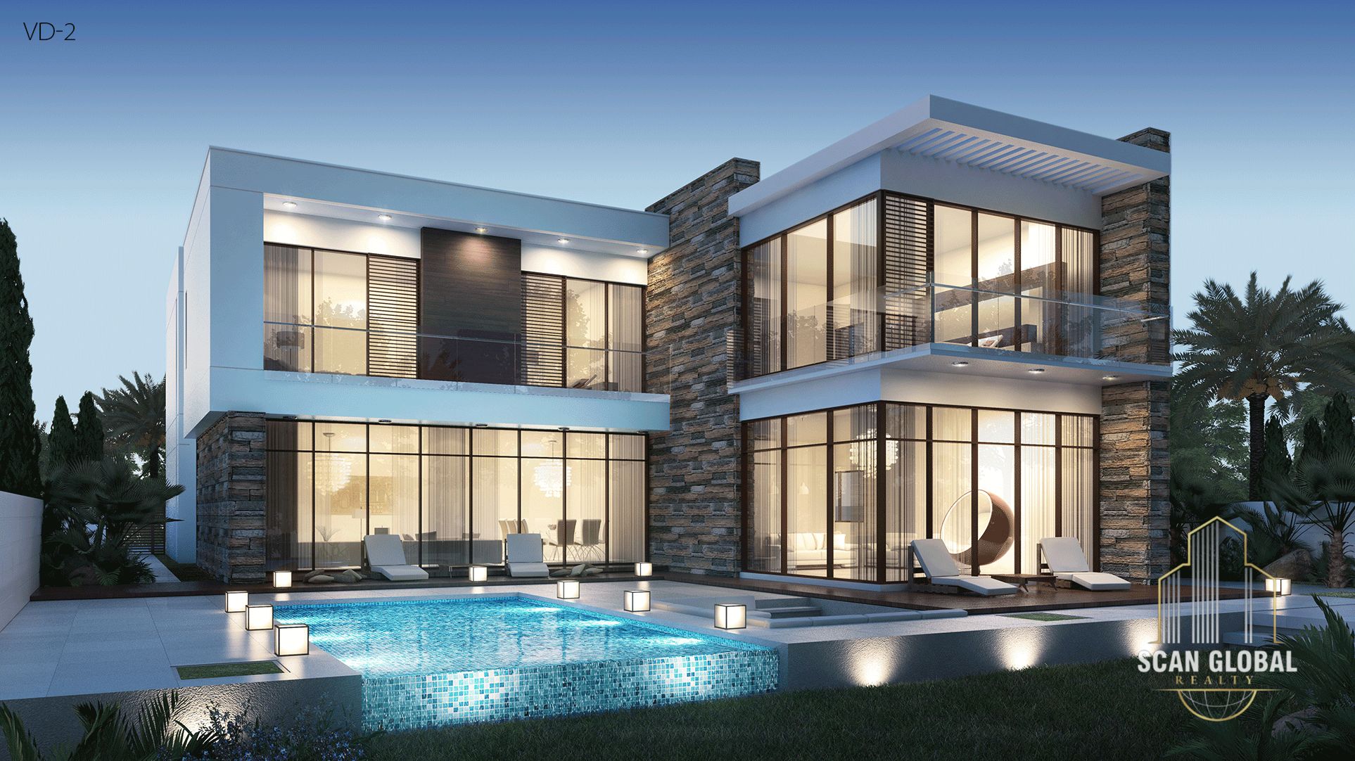 Ultra-Luxury 5 BR Villa in DAMAC Hills | 5,220.39 sq. ft | AED 12.32M