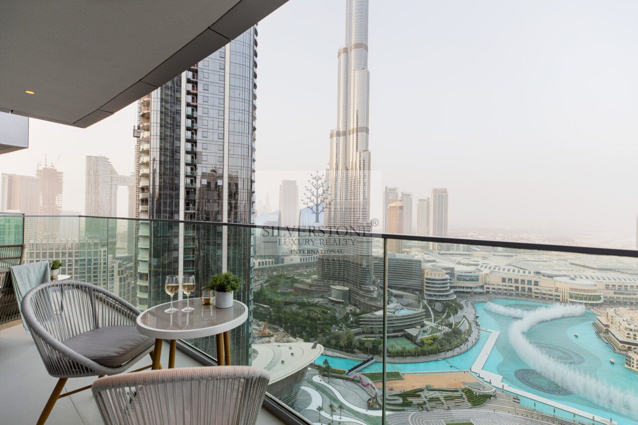 3 BR + Maids | High Floor | Full Burj Khalifa View