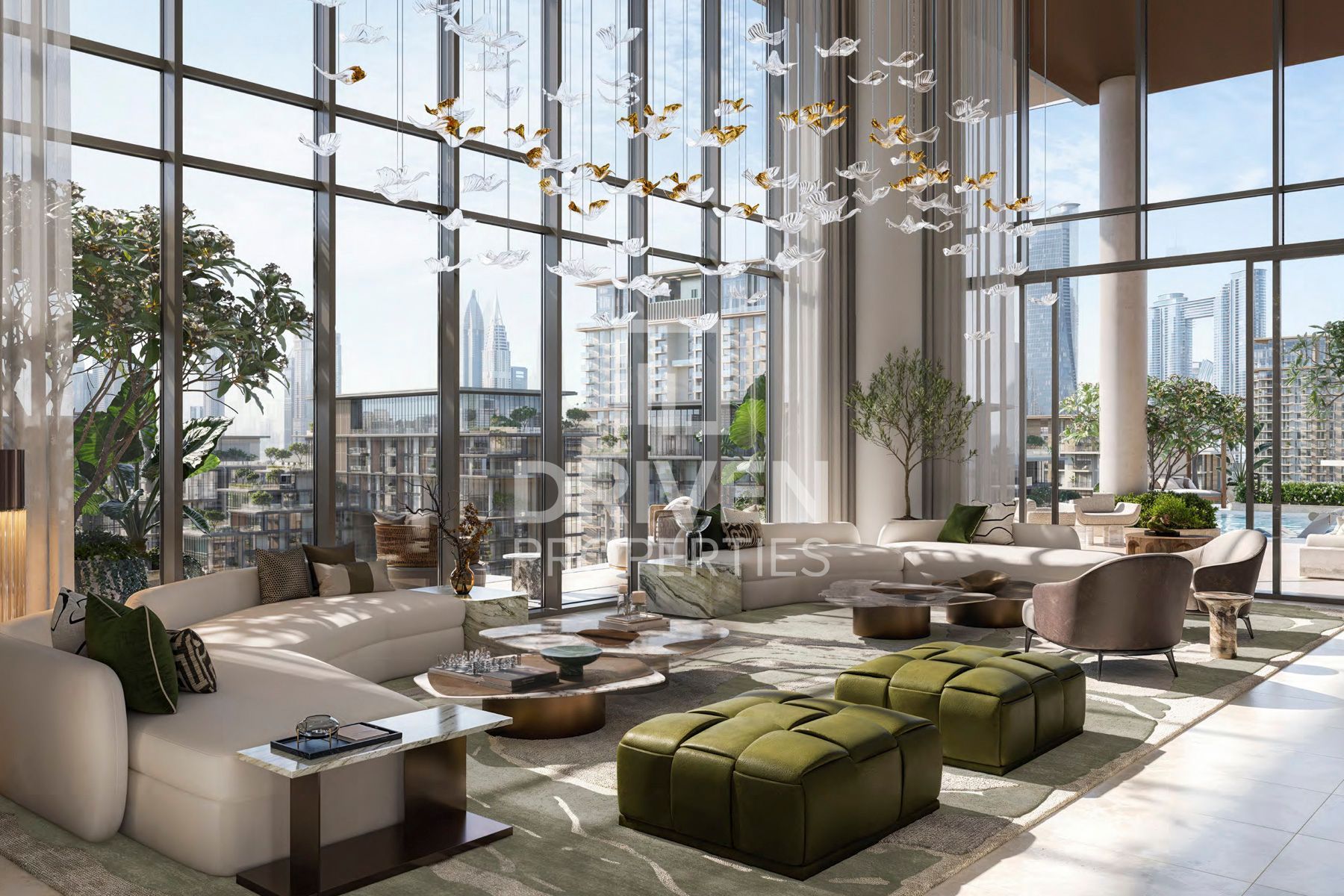 Lagoon and Park View | High Floor | Maids Room