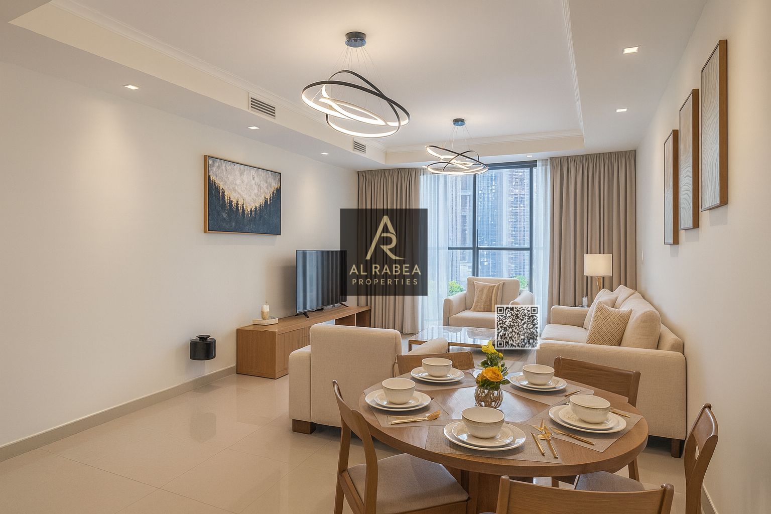 "Luxury Apartment for Sale in Ajman One – AED 230,000 Down Payment with Full Sharjah & Corniche View"