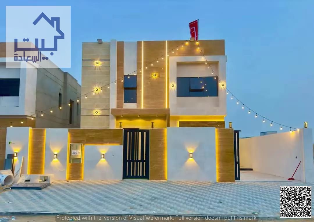 A luxurious villa for rent in Al-Haliyo 2, featuring a quiet and prime location close to services and main roads, with a practical design and spacious