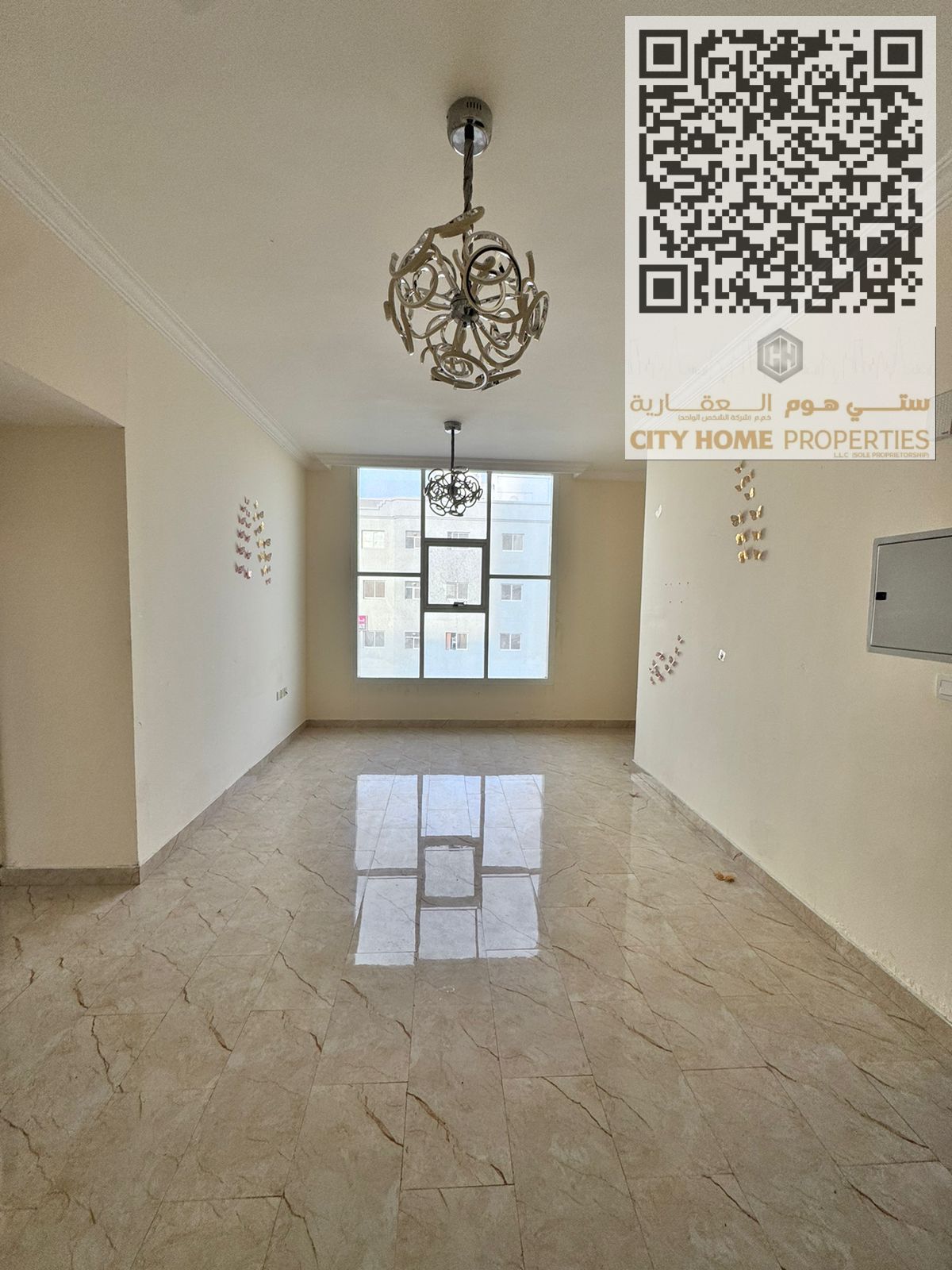 One of the most luxurious apartments in Ajman, a completely distinguished location, large area, close to services