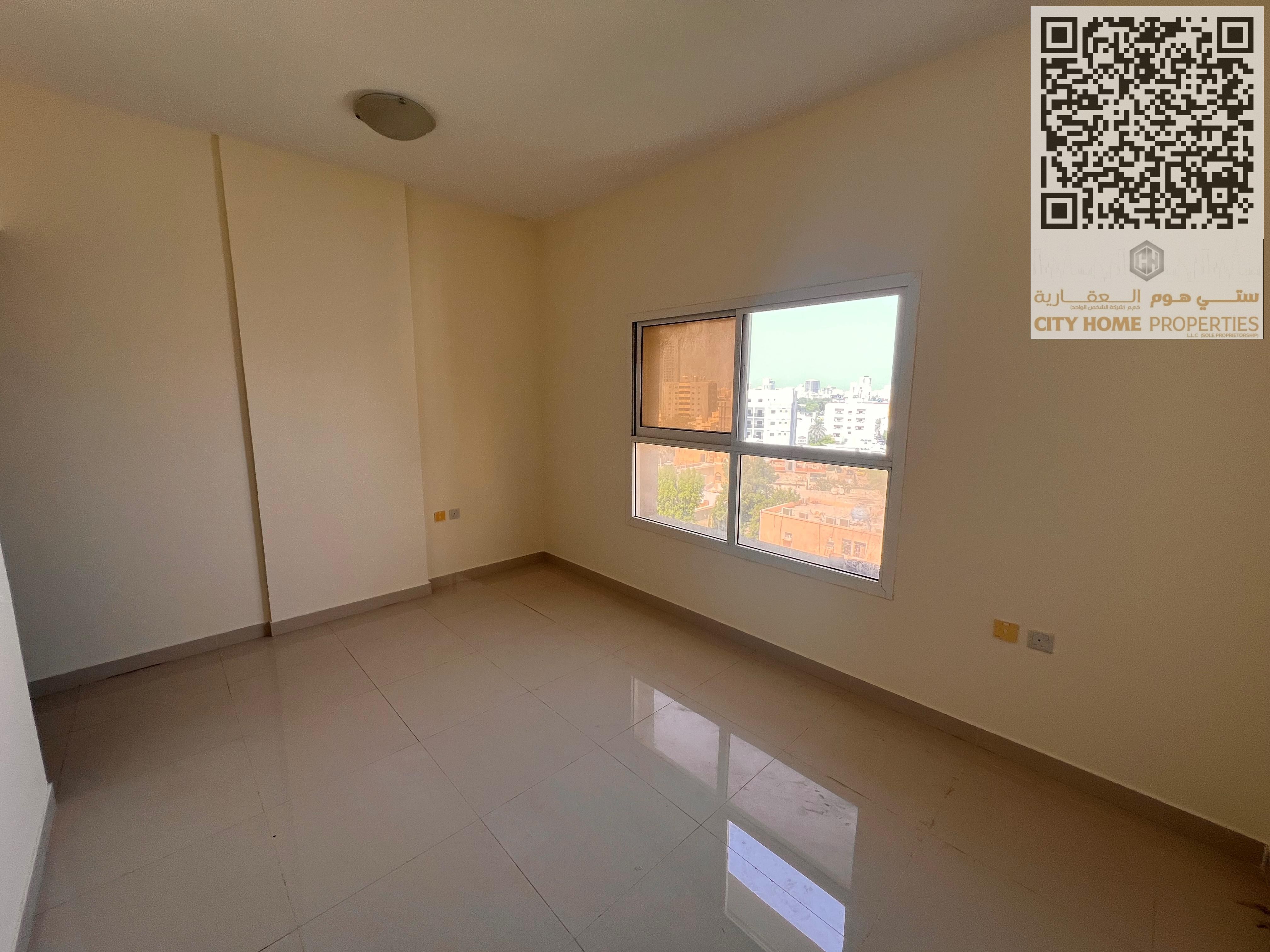 One of the most luxurious apartments in Ajman, a completely distinguished location, large area, close to services