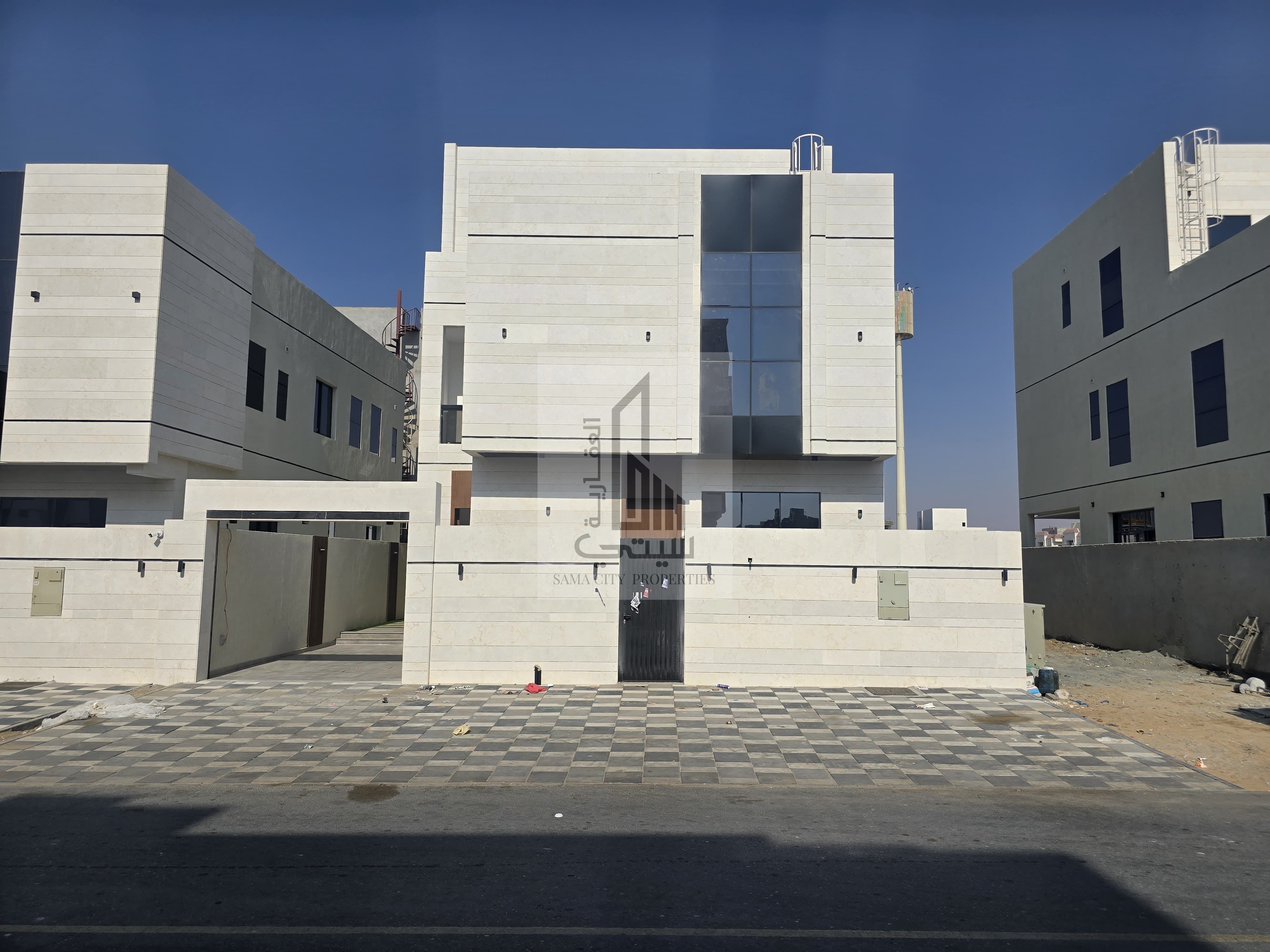 New brand viila for sale in Al bahia area including registration fees