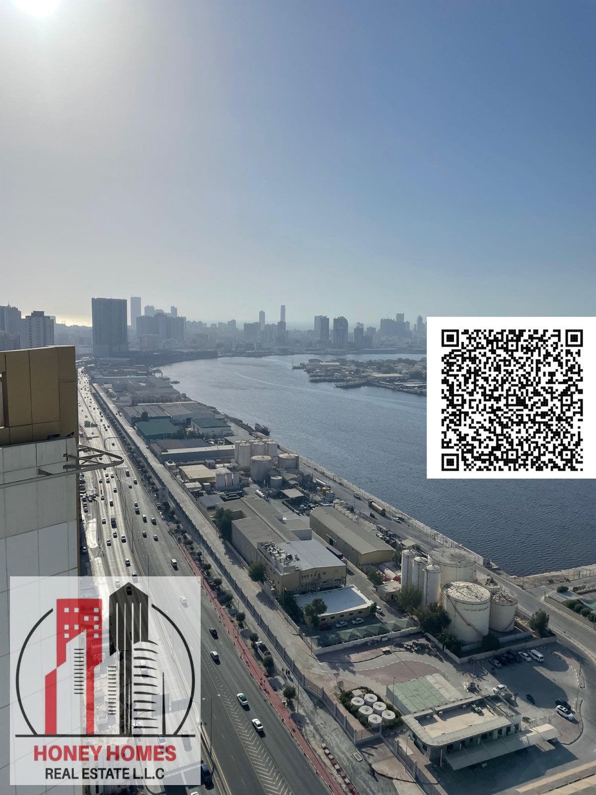 Spacious Creek View Apartment | 1,280 Sqft | Ajman Pearl Towers